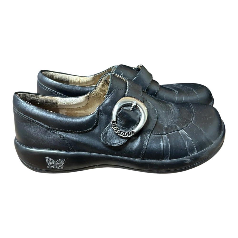 Alegria‎ shoes women’s size EU 38 US 8-8.5 comfort leather walking black